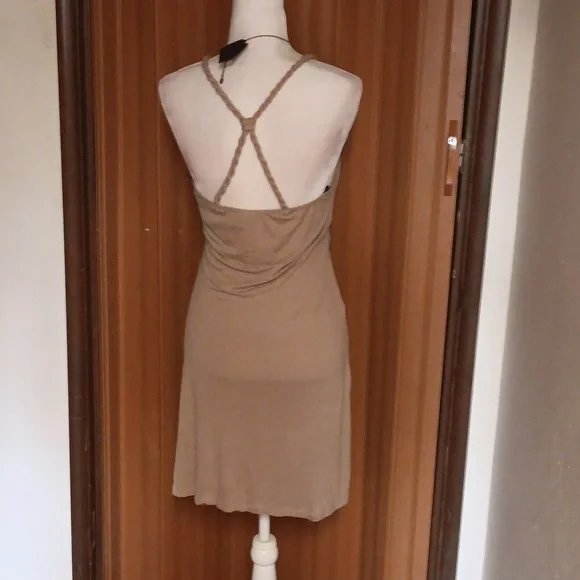 TOPIA BEIGE SUN DRESS - Picture 3 of 6